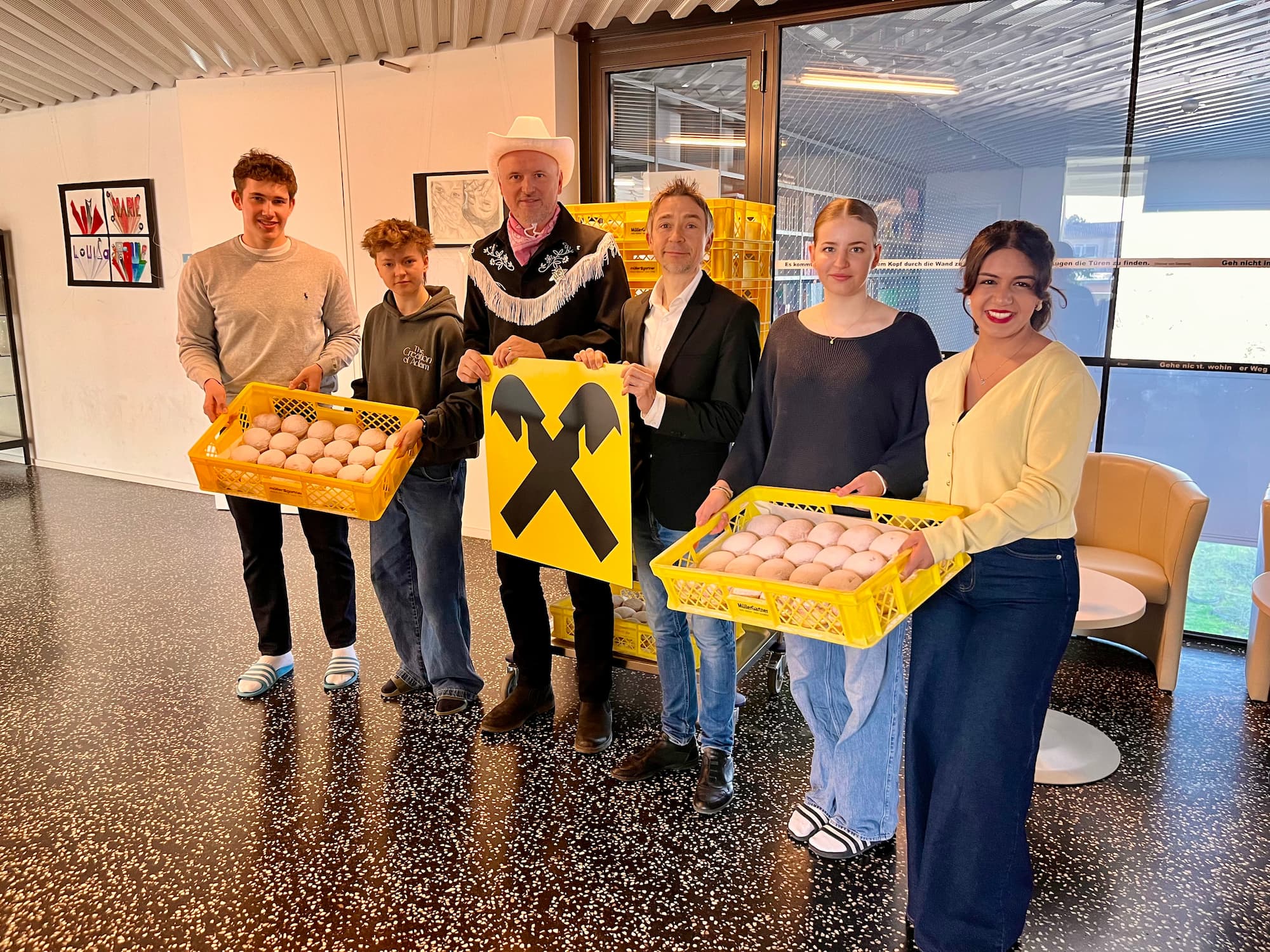 Faschingskrapfen für das BORG Deutsch-Wagram – BORG Deutsch-Wagram